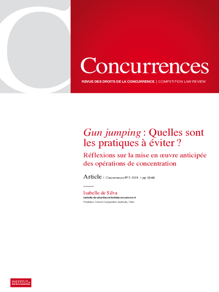 Remplissable En Ligne GUN JUMPING DOUBLE INFRACTION ET NON BIS IN