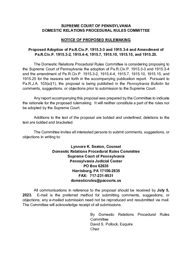 Fillable Online Section 5337 Title 23 DOMESTIC RELATIONS Fax Email