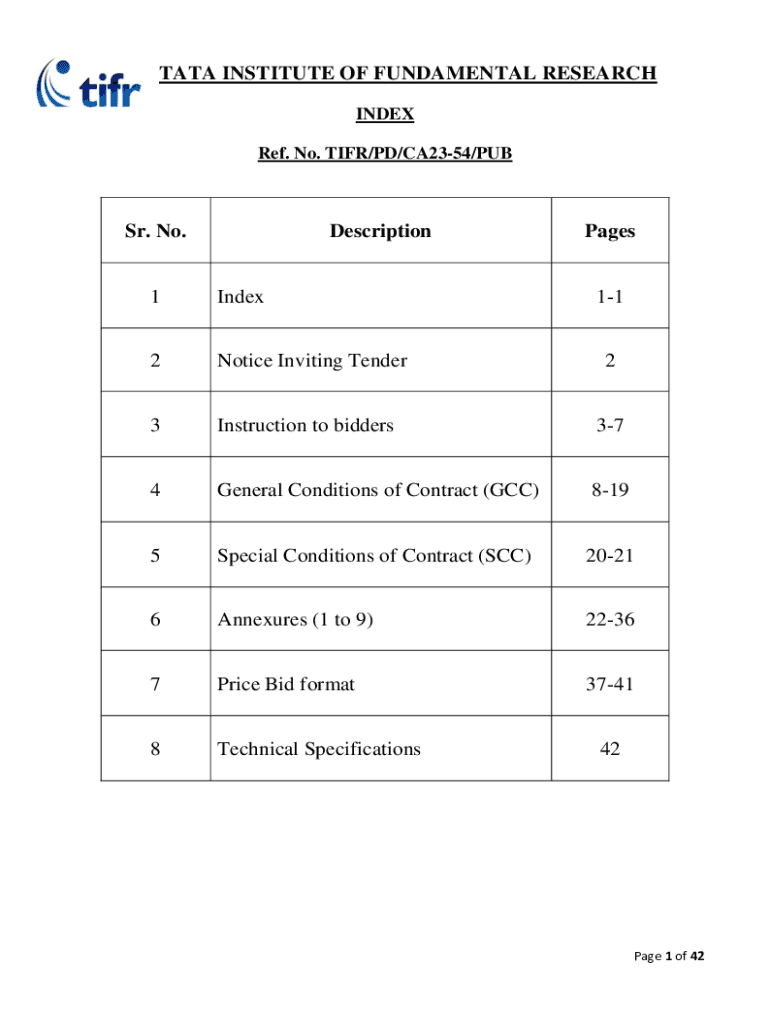 Fillable Online Notice Board TIFR Tata Institute of Fundamental