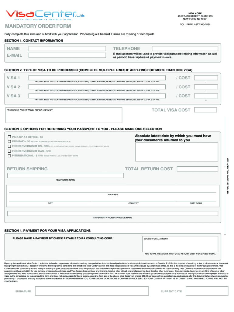 Fillable Online Argentina Visa Application. Argentina Visa Application