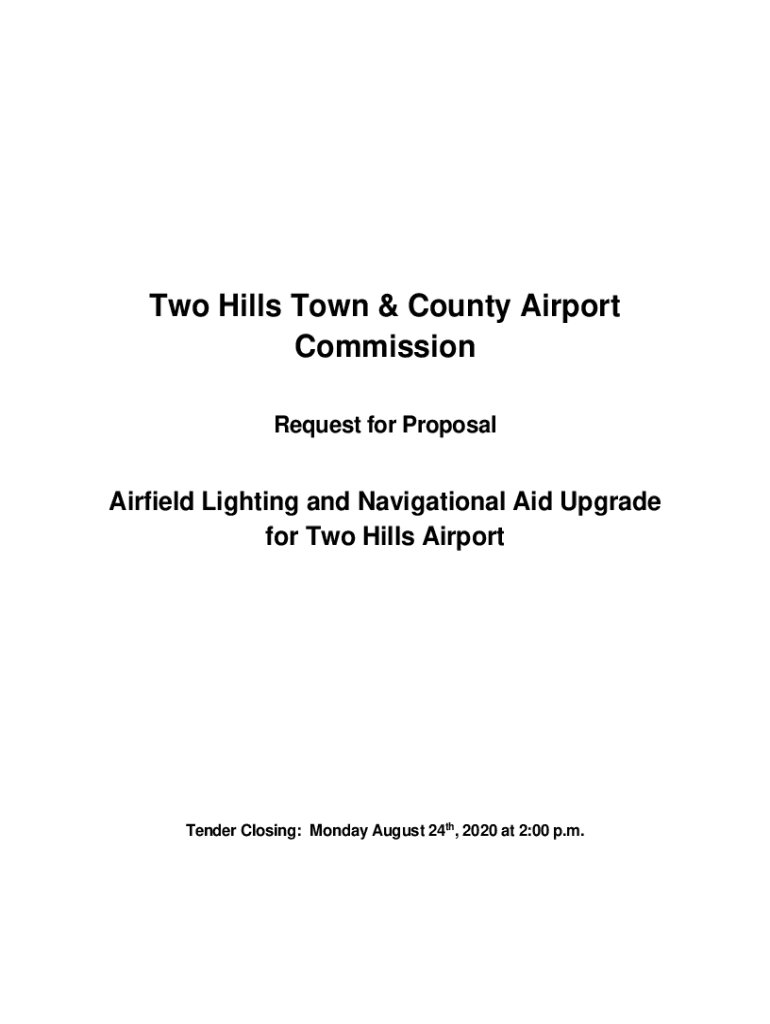 Fillable Online Two Hills Town & County Airport Commission Fax Email Print pdfFiller