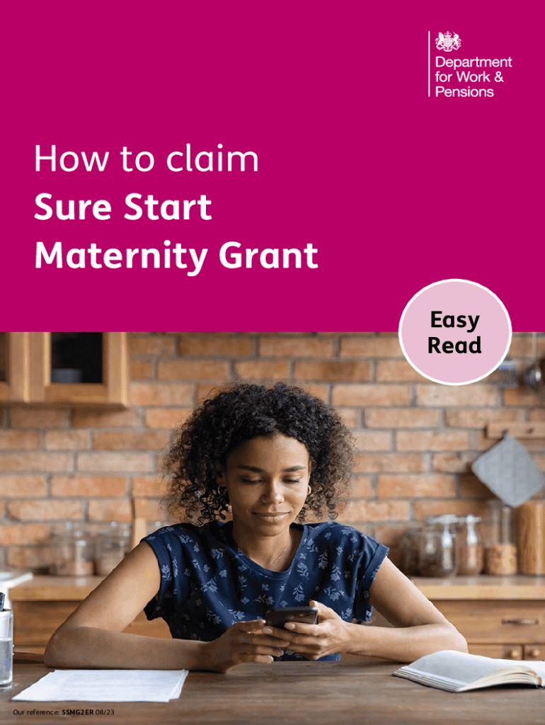 Fillable Online How to claim Sure Start Maternity Grant (Easy Read) Fax