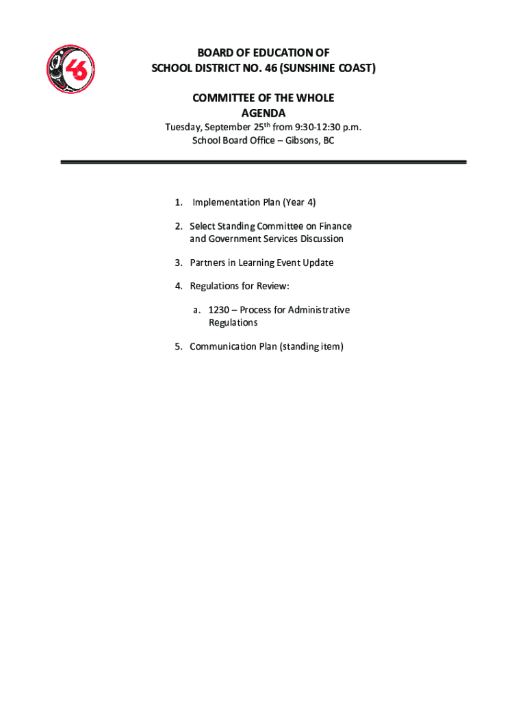 Fillable Online sd46 bc How School District 46 is making good on its