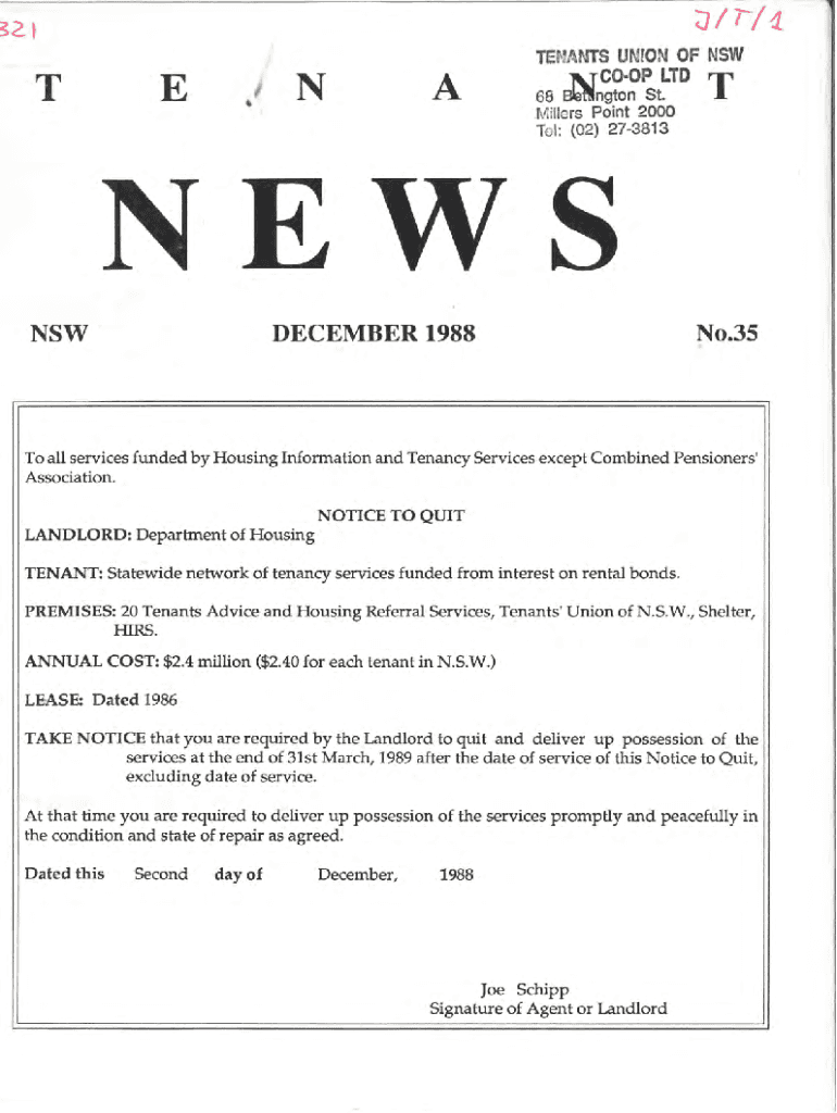 Fillable Online Boarding House Tenancy Agreement Fax Email Print