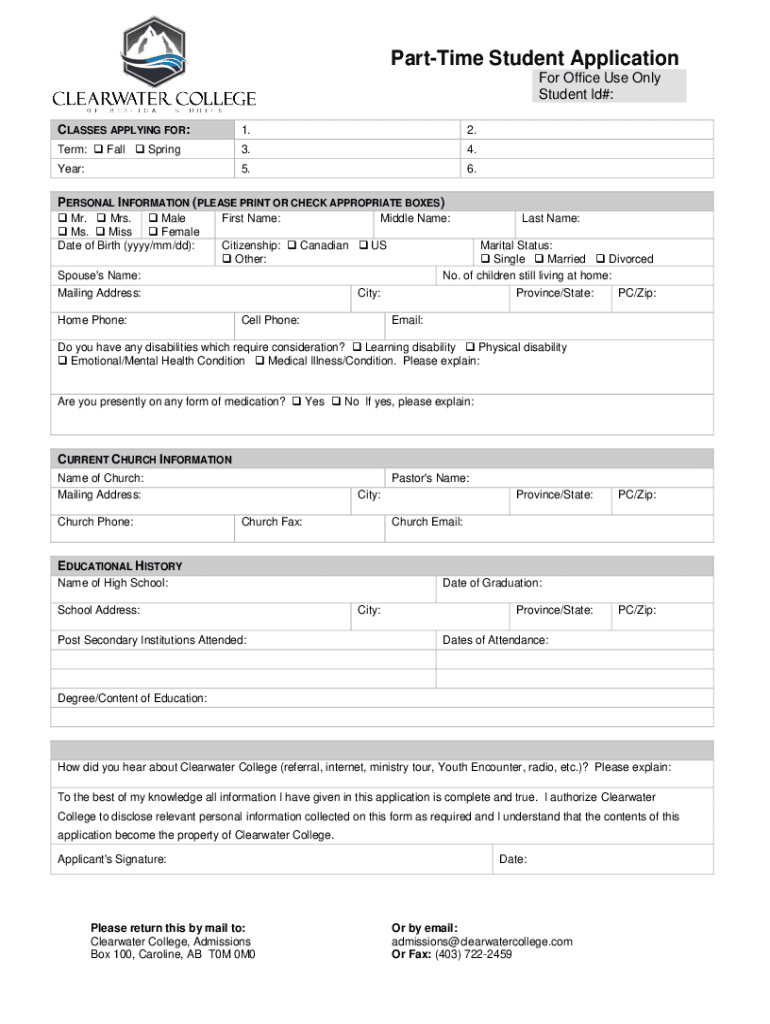 Fillable Online NYS Higher Education Services Corporation Parttime