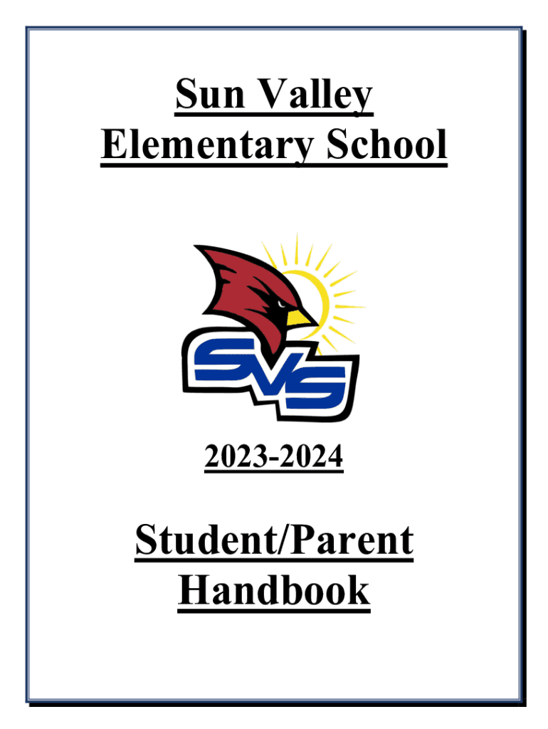 Fillable Online Back to School GuideSun Valley Elementary Southwest