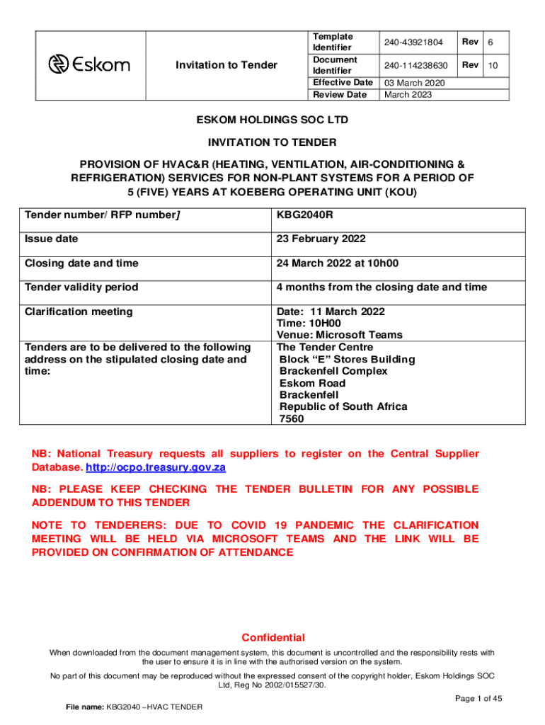 Fillable Online HVAC Services Research and Development Centre