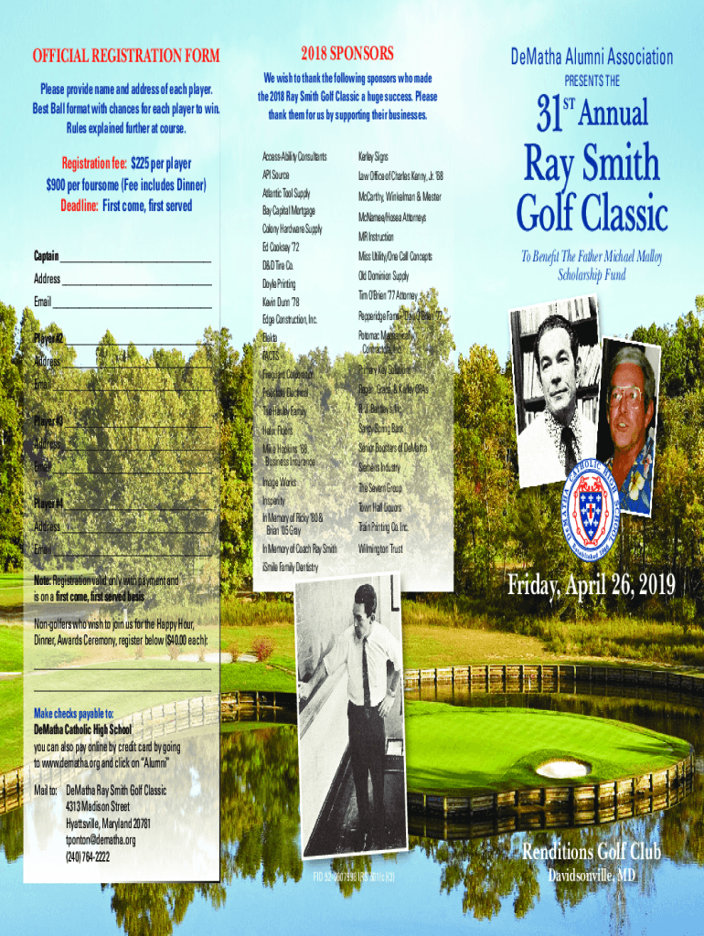 Fillable Online Best Ball or Four Ball Golf Tournament Format Explained Fax Email Print pdfFiller