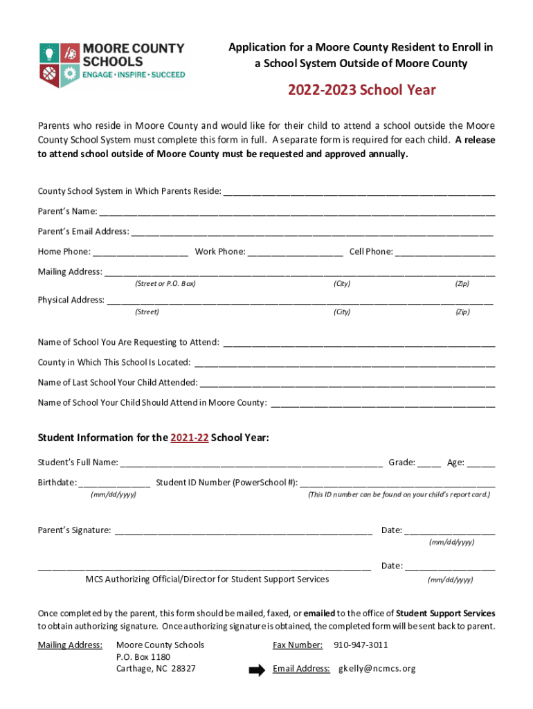 Fillable Online Home Moore School District I2 Fax Email Print