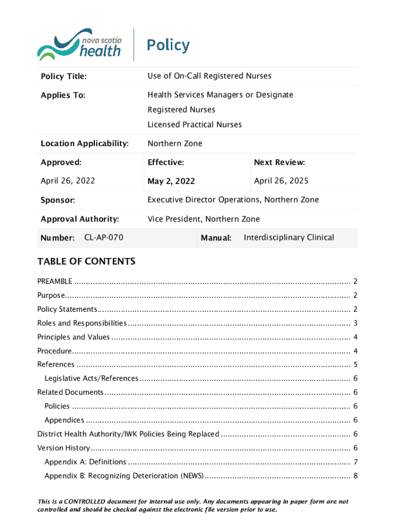 Fillable Online Clinical Policy Template. Templates Fax Email Print