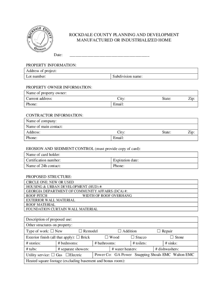 Fillable Online Rockdale County Tax Commissioner Fax Email Print