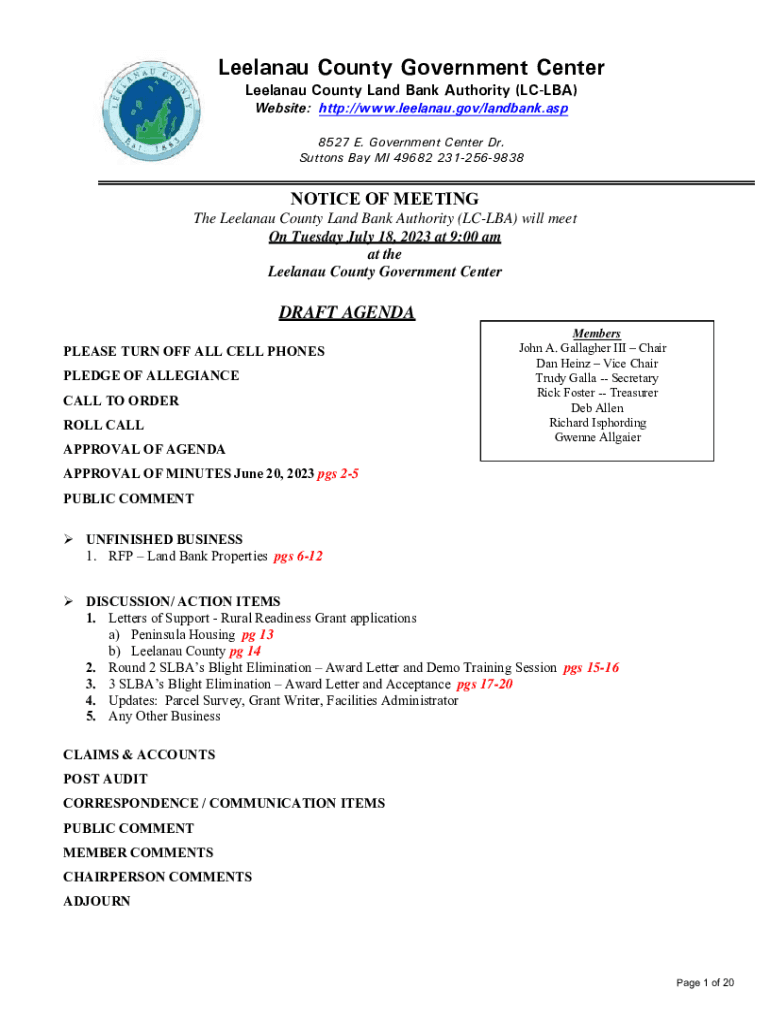 Fillable Online LELAND TOWNSHIP ZONING ORDINANCE Fax Email Print