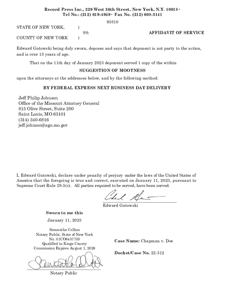 Fillable Online Jeff Philip Johnson Office of the Missouri Attorney