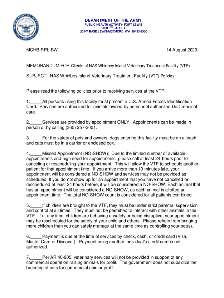 Fillable Online McChord Health and Wellness Center U.S. Army