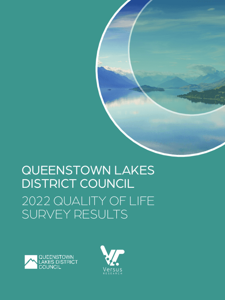 Fillable Online How's life? QLDC wants to know in annual survey Crux