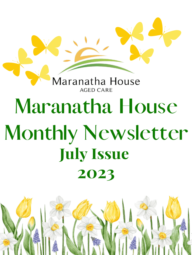 Fillable Online Maranatha House Fax Email Print pdfFiller