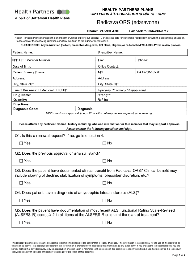 Fillable Online Health Partners Prior Auth Form Fill Online, Printable Fax Email Print