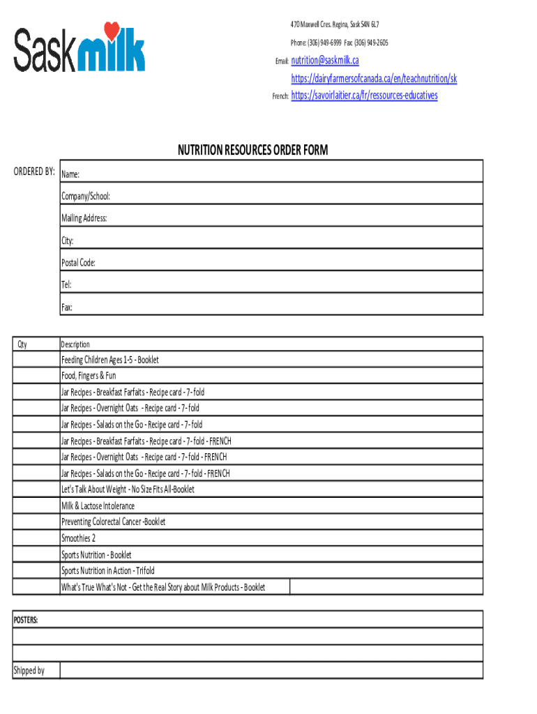 Fillable Online Sask Milk Company ProfileManagement and Employees