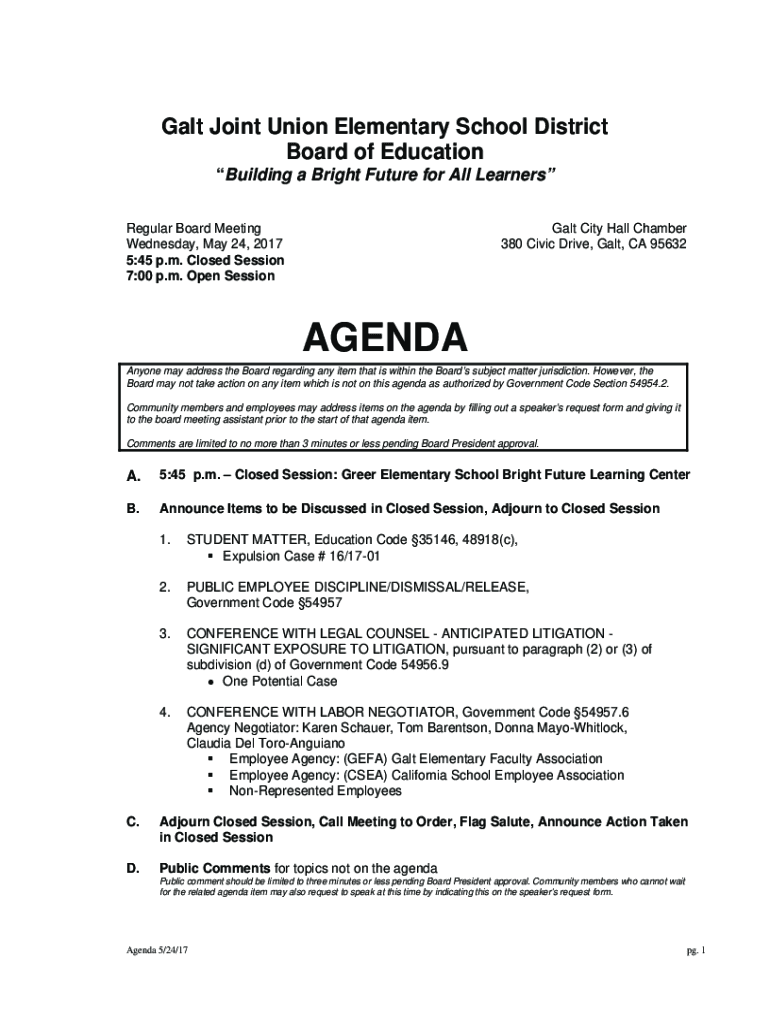 Fillable Online Galt City Hall Chamber Fax Email Print pdfFiller