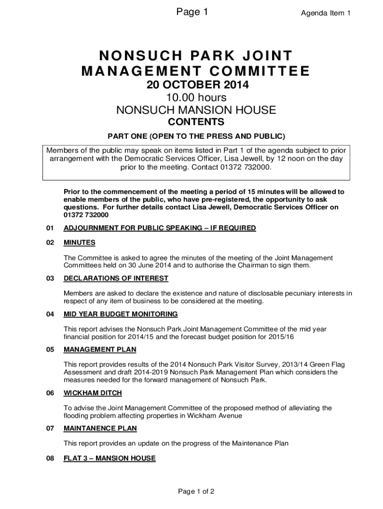 Fillable Online moderngov sutton gov Nonsuch Mansion Fax Email Print