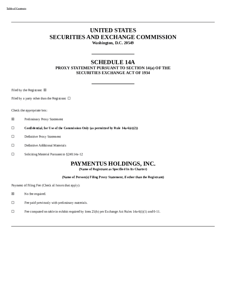 Paymentus Holdings, Inc. (. EDGAR Online Pro Doc Template pdfFiller