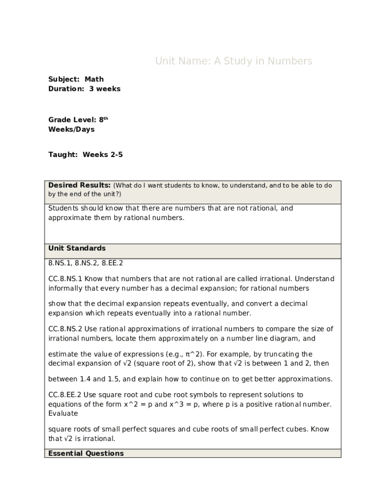 New Brunswick Grade 8 Mathematics Curriculum Guide Doc Template pdfFiller