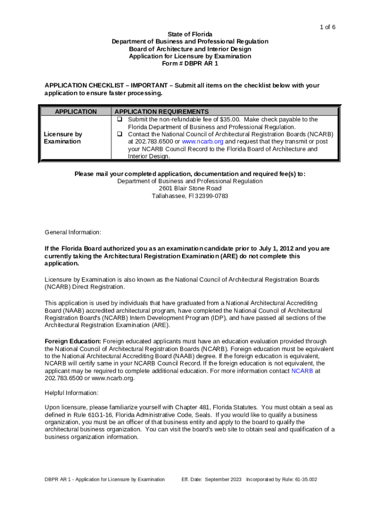 State Interior Design Registration Boards Doc Template pdfFiller