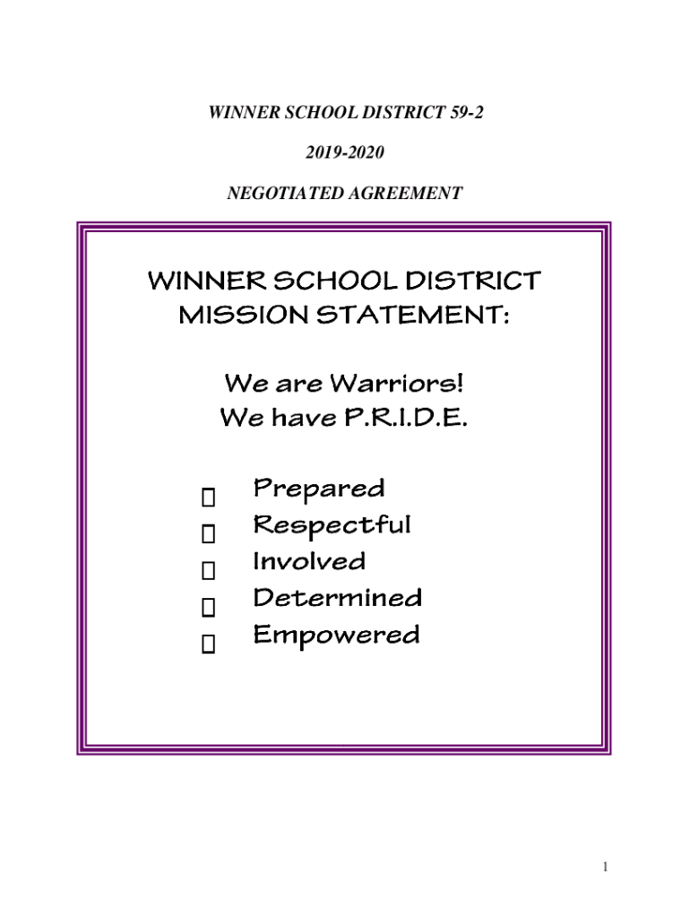 Fillable Online District Detail for Winner School District 592 Fax