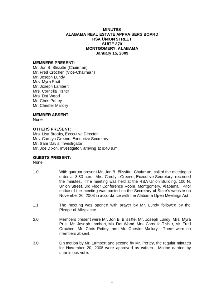 Mr. Jo reab alabama Doc Template pdfFiller