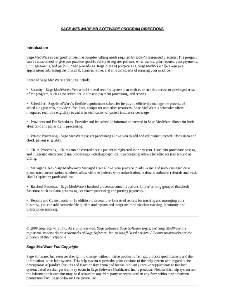 Greenway Health EHR Software, Revenue Cycle Management Doc Template