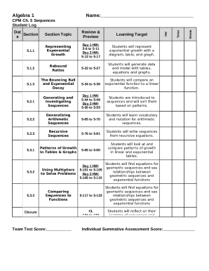 Algebra 1 unit 3 test relations and functions answer key Doc Template