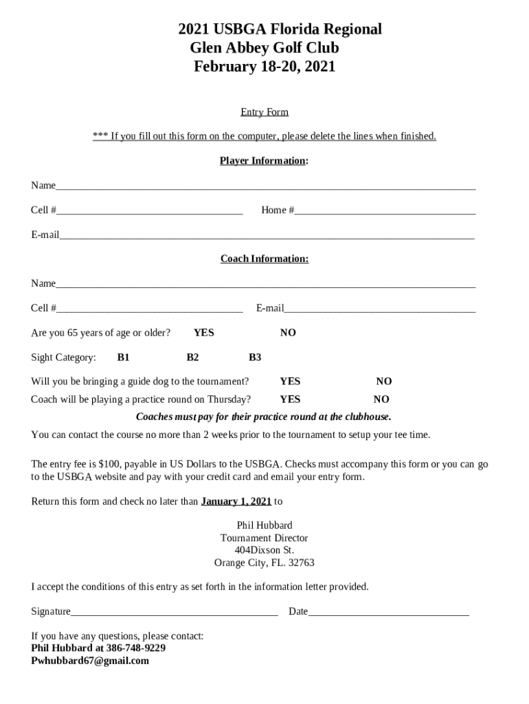 Enjoy No Fees At Glen Abbey Golf Club Debary FL Doc Template pdfFiller