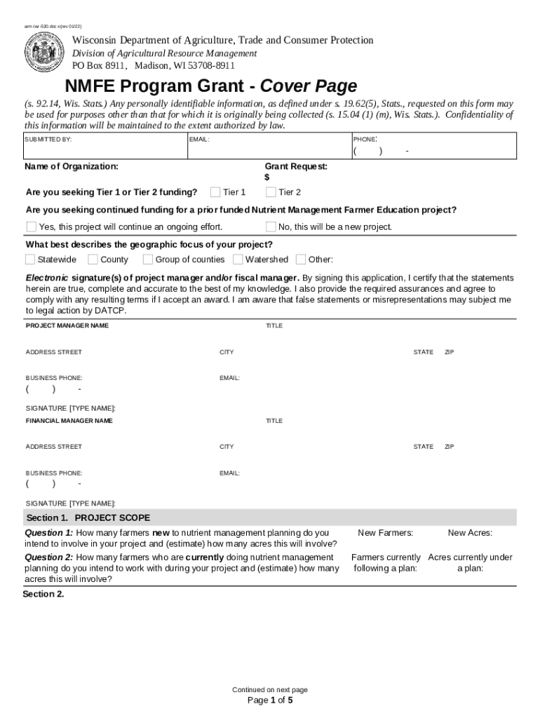 Wisconsin Material Approval datcp wi Doc Template pdfFiller
