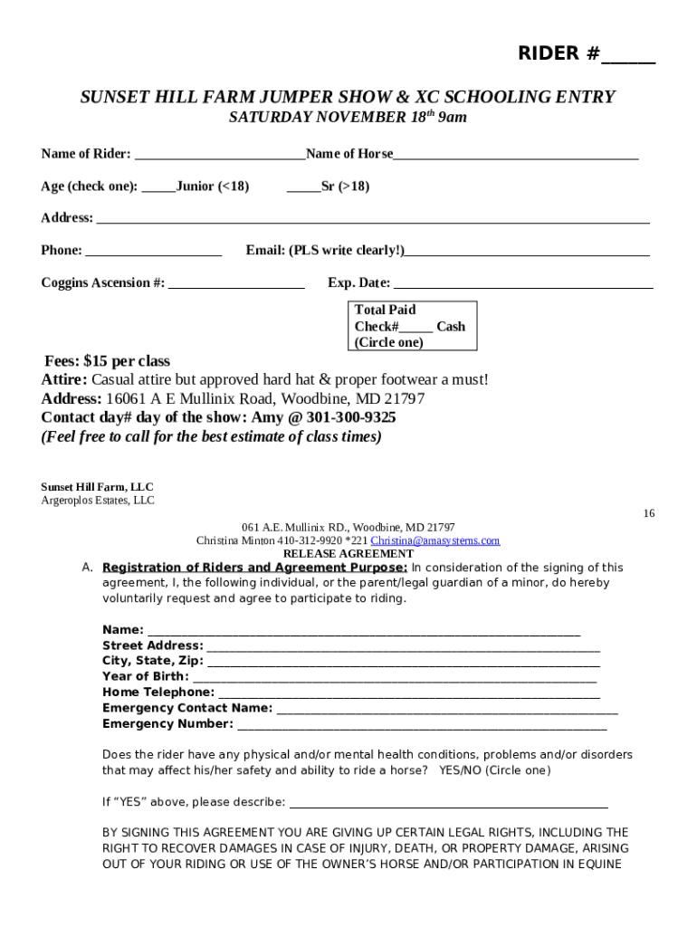 Rider Definition, How Riders Work, Types, Cost, and Doc Template