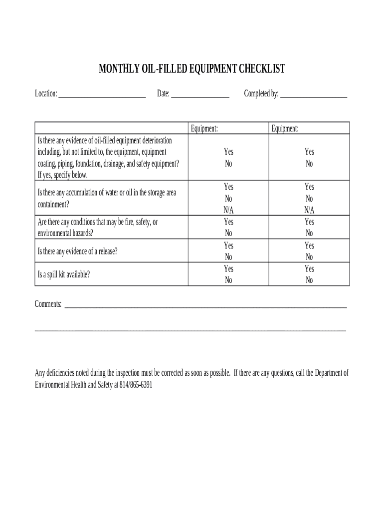 Spill Prevention Control and Countermeasure (SPCC) Plan ehs psu