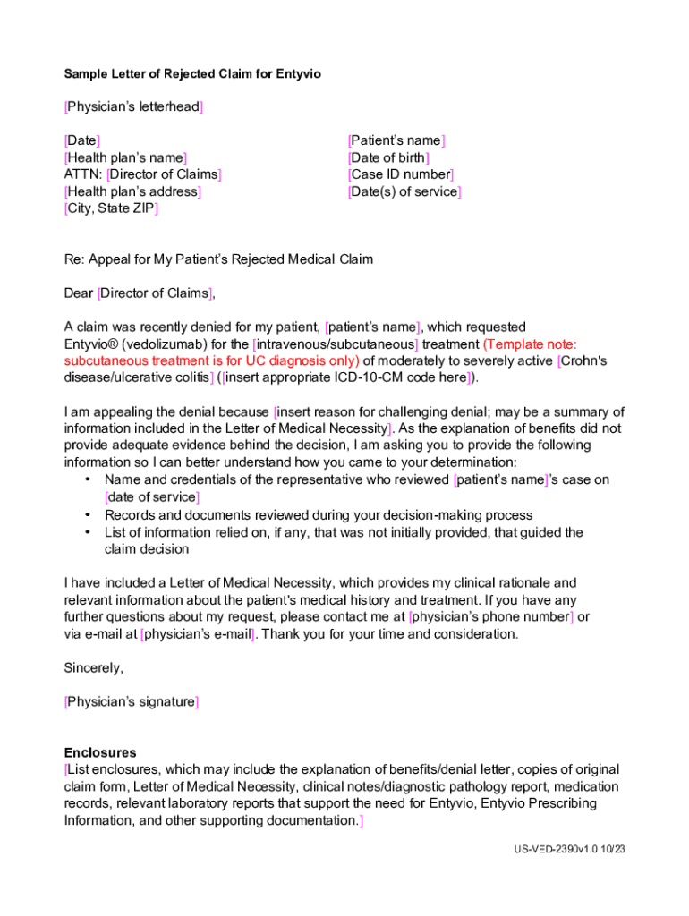 Entyvio Claim Form at Danny Rayburn blog