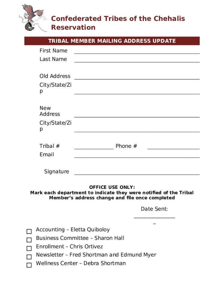 Tribal Enrollment The Sault Tribe of Chippewa Indians Doc Template pdfFiller