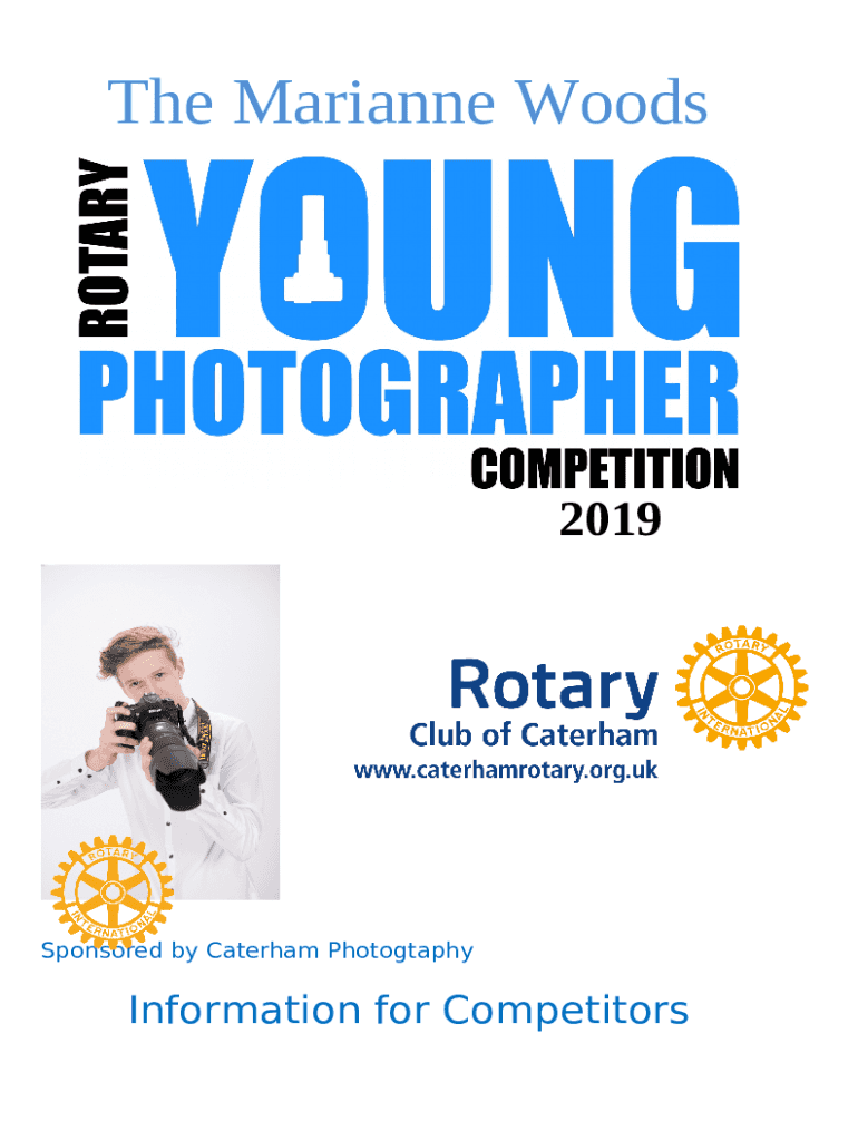 Stunning Photos in Caterham Rotary Young Photographer Doc Template