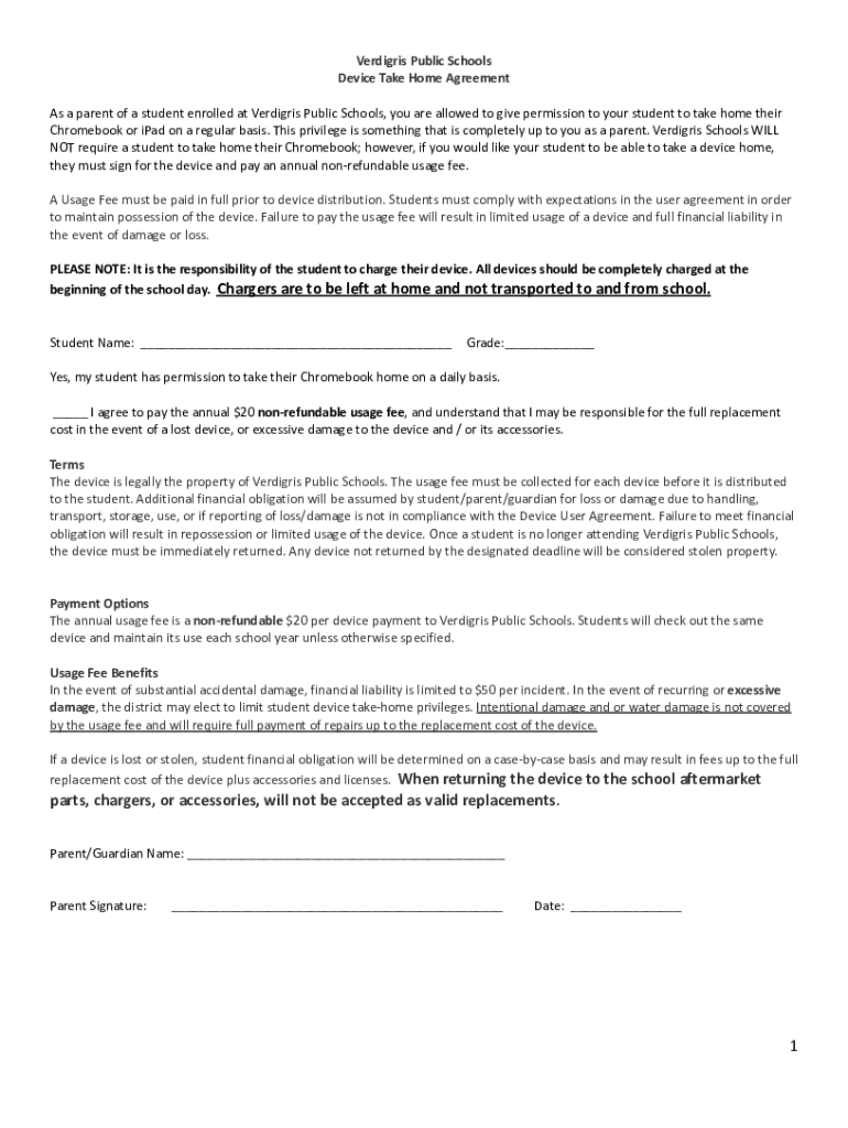 Fillable Online Verdigris Public Schools approves flexible reentry