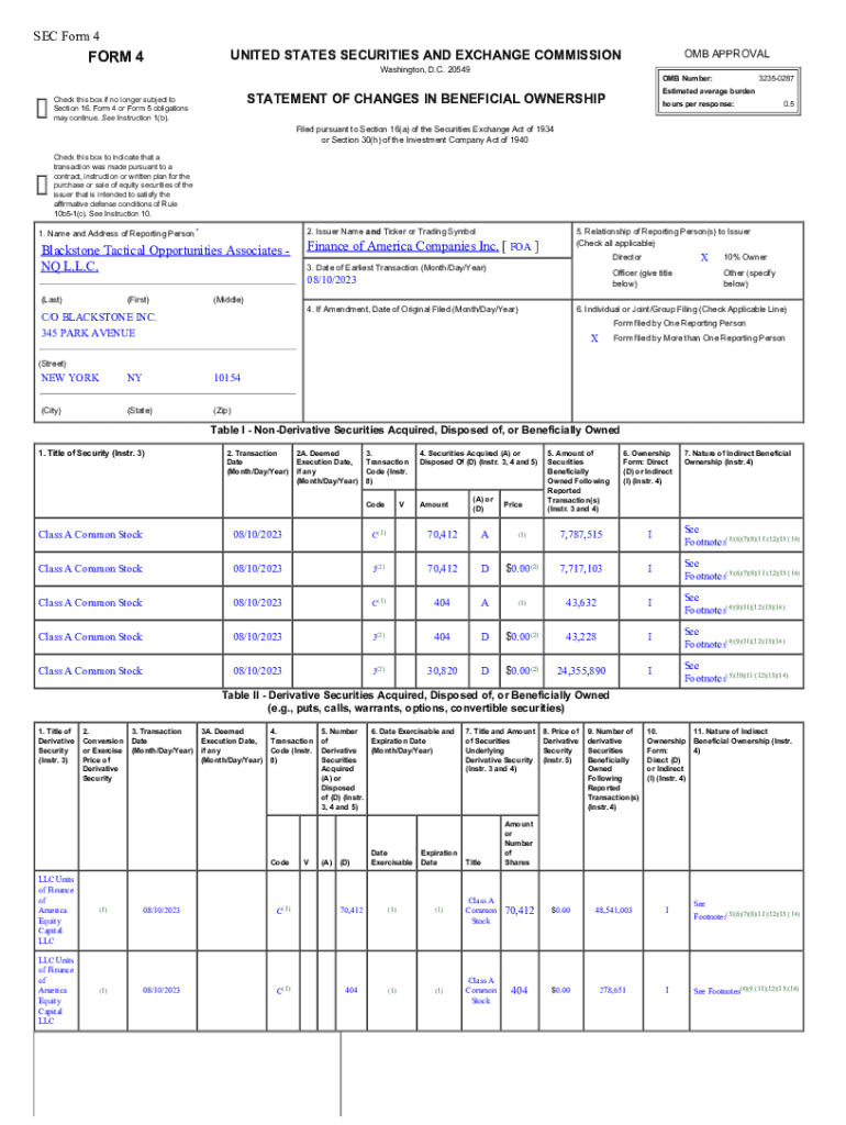 Fillable Online Blackstone Tactical Opportunities Associates NQ L Fax