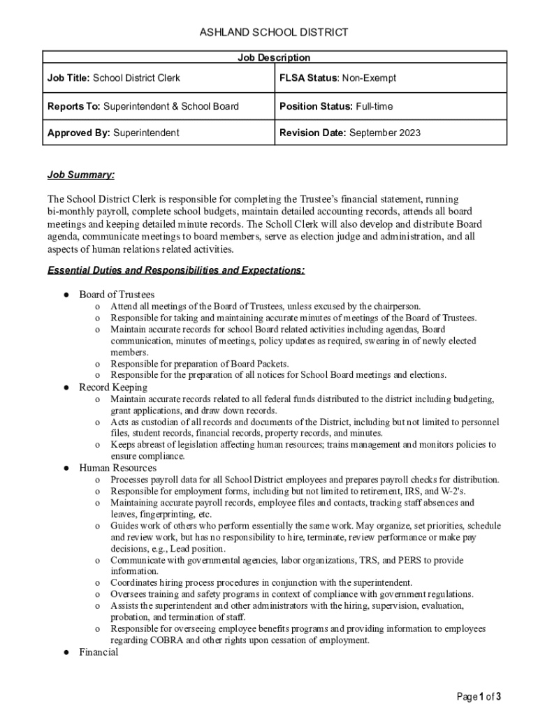 Fillable Online Director for Equity and Learning at Ashland School