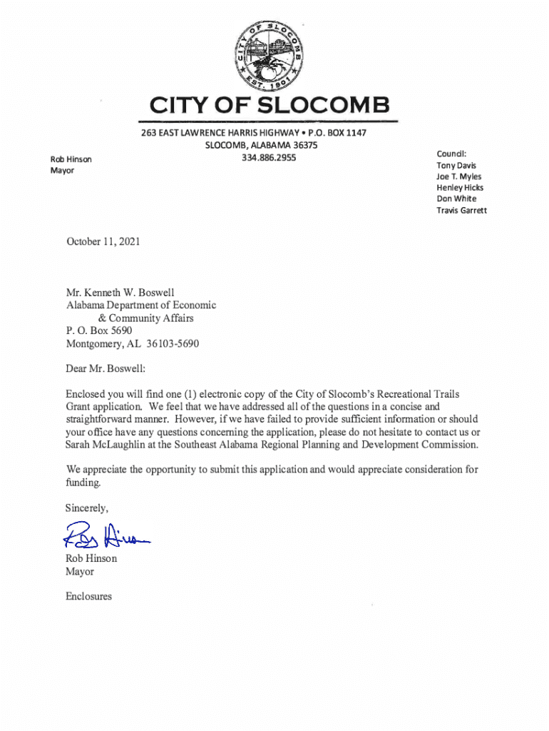 Fillable Online adeca alabama City of ADECA Alabama.gov Fax