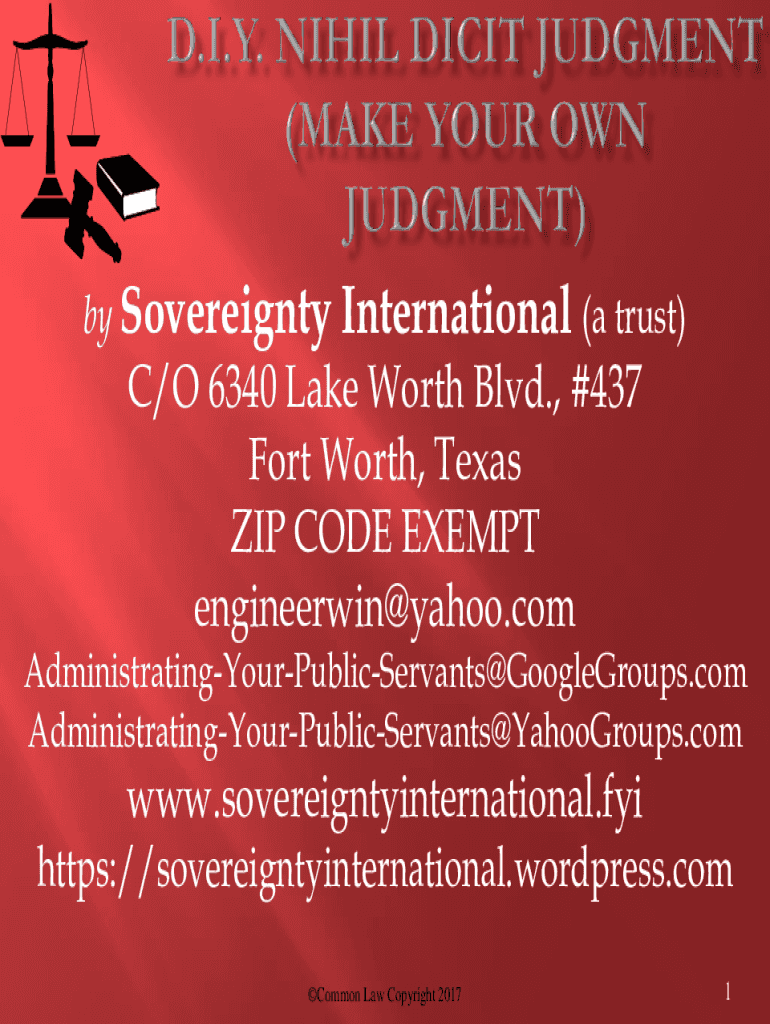 Fillable Online Common Law ID Cards.pdf Fax Email Print pdfFiller