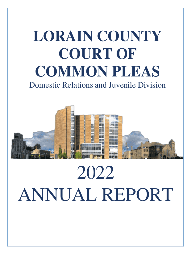 Fillable Online Lorain County Domestic Relations Court judges to host
