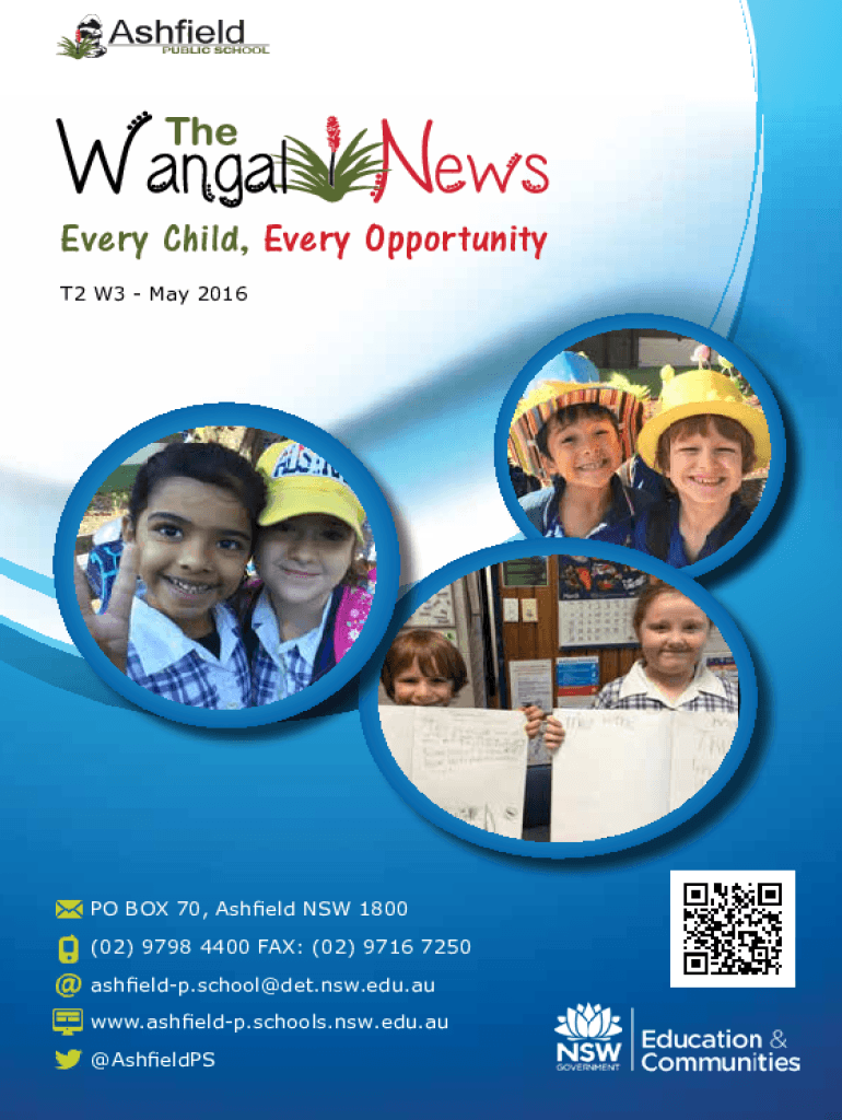 Fillable Online Ashfield Public School Home Fax Email Print pdfFiller