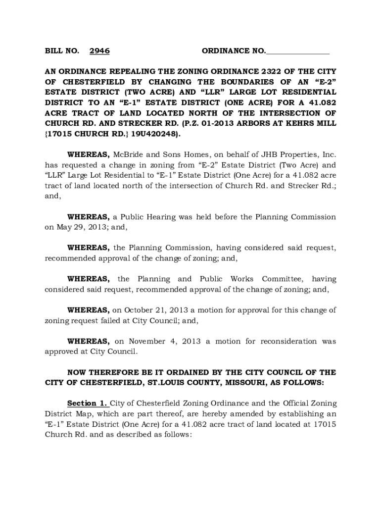 Fillable Online Chesterfield County, VA Zoning Ordinance Modernization