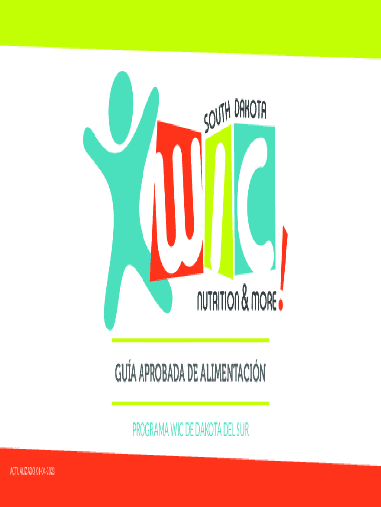 Completable En línea doh sd WIC VendorsSouth Dakota Department of