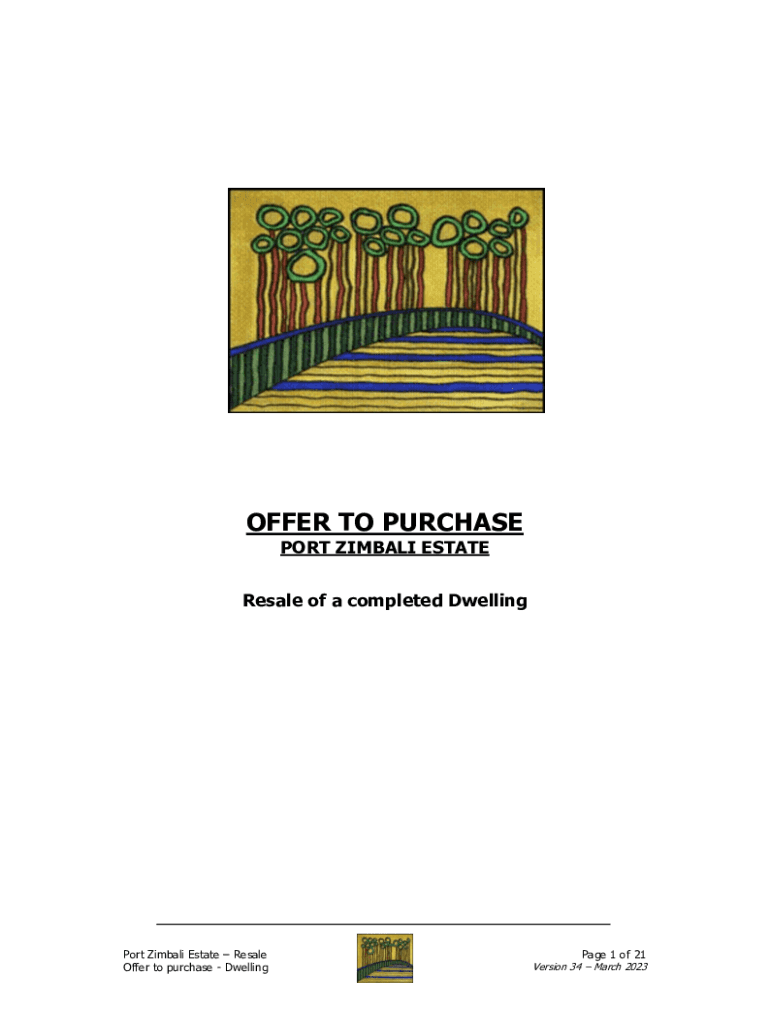 Fillable Online Port Zimbali Estate Home Owners' Association Fax Email