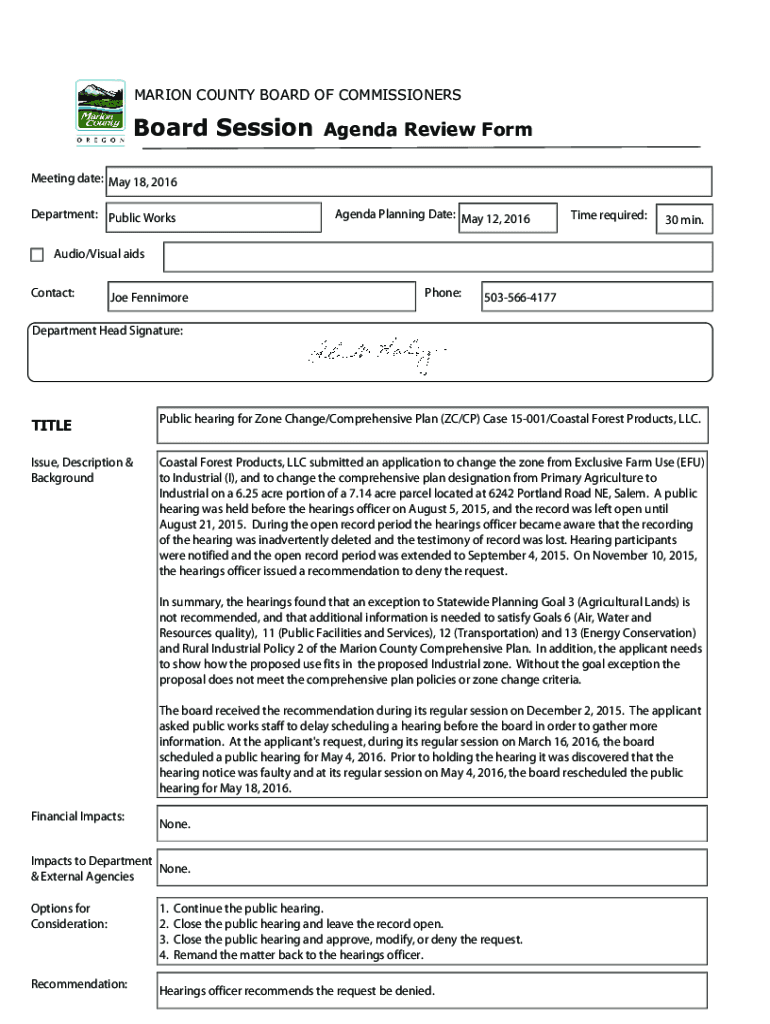 Fillable Online Guide to the Marion County Commercial Plan Checklist