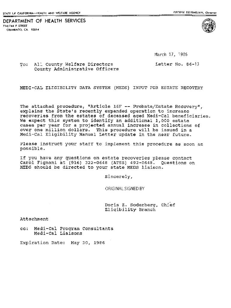 Fillable Online MEDICAL ELIGIBILITY DATA SYSTEM (MEDS) INPUT FOR